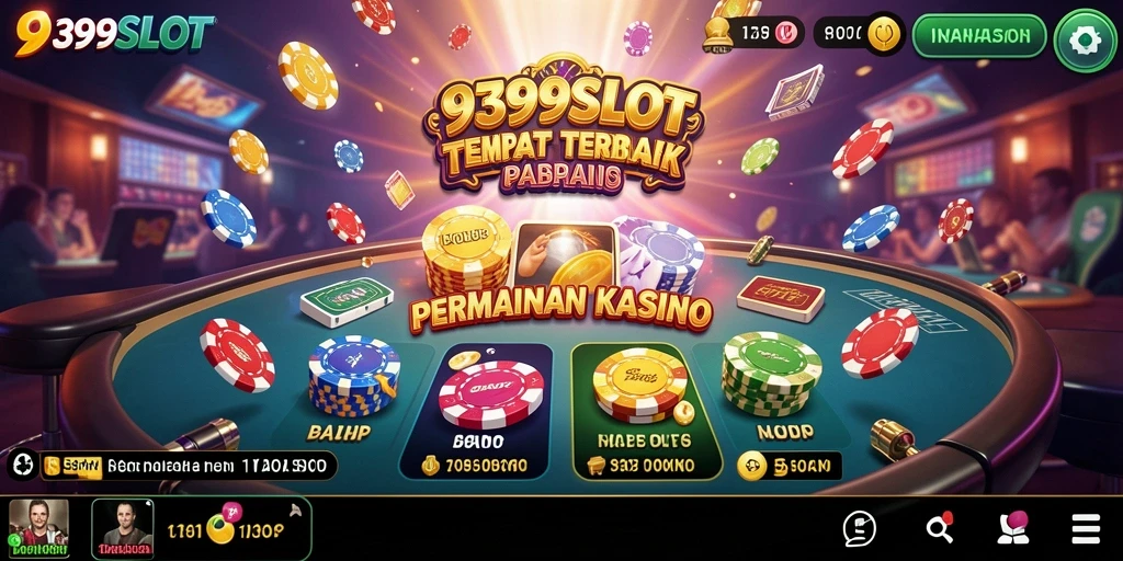 Tampilan gameplay 9399SLOT dengan efek visual menawan.